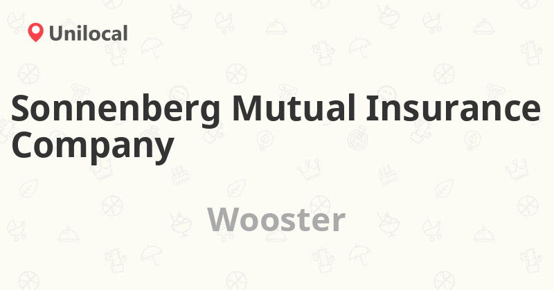 Sonnenberg Mutual Insurance Company Wooster, 1685