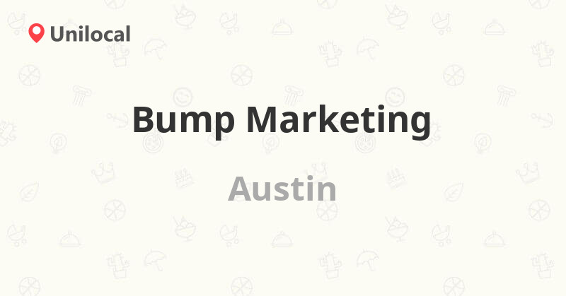Bump Marketing Austin, 3809 Juniper Trce Ste 10