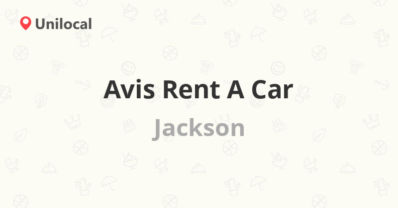 Avis Rent A Car Jackson, 4450 Highway 80 W (1 review